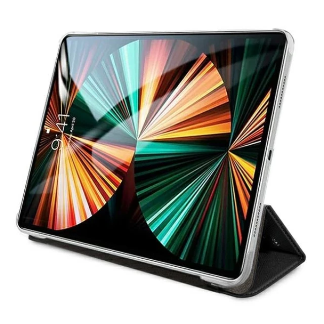 Чохол Karl Lagerfeld Saffiano Karl Iconic для iPad Pro 12.9 2021 Black (KLFC12OKMK)