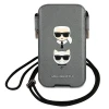 Чохол Karl Lagerfeld Saffiano Iconik Karl & Choupette 6.7