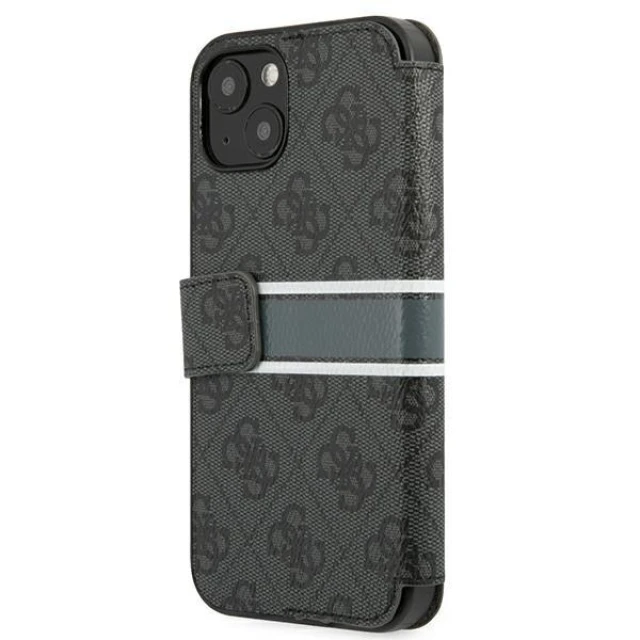 Чохол Guess 4G Stripe для iPhone 13 mini Grey (GUBKP13S4GDGR)