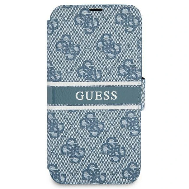 Чохол Guess 4G Stripe для iPhone 13 mini Blue (GUBKP13S4GDBL)