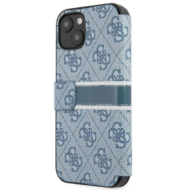 Чохол Guess 4G Stripe для iPhone 13 mini Blue (GUBKP13S4GDBL)