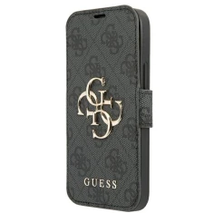 Чехол Guess 4G Big Metal Logo для iPhone 13 Pro Max Grey (GUBKP13X4GMGGR)
