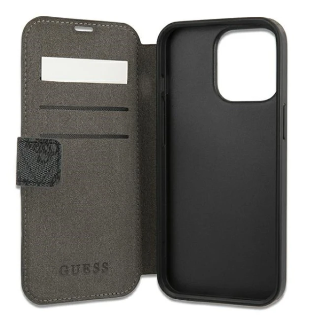 Чохол Guess 4G Big Metal Logo для iPhone 13 Pro Max Grey (GUBKP13X4GMGGR)