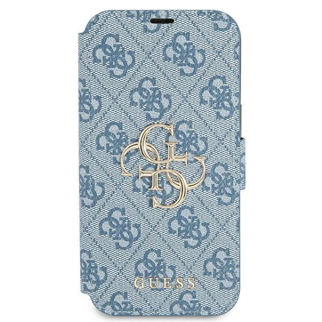 Чохол Guess 4G Big Metal Logo для iPhone 13 Pro Blue (GUBKP13L4GMGBL)