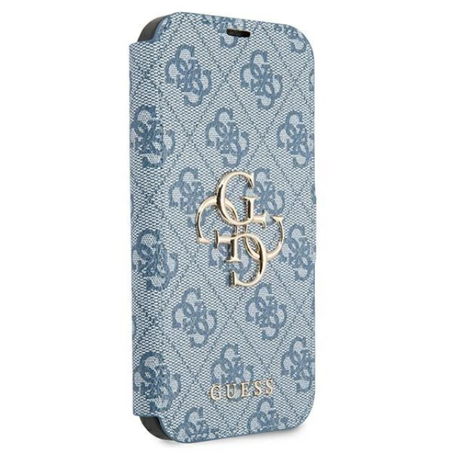 Чохол Guess 4G Big Metal Logo для iPhone 13 Pro Blue (GUBKP13L4GMGBL)
