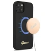 Чохол Guess Silicone Script Logo для iPhone 13 Black (GUHMP13MLSLMGBK)