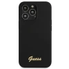 Чохол Guess Silicone Script Logo для iPhone 13 Pro Max Black (GUHMP13XLSLMGBK)