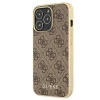Чохол Guess 4G Collection для iPhone 13 Pro Brown with MagSafe Brown (GUHMP13LG4GB)