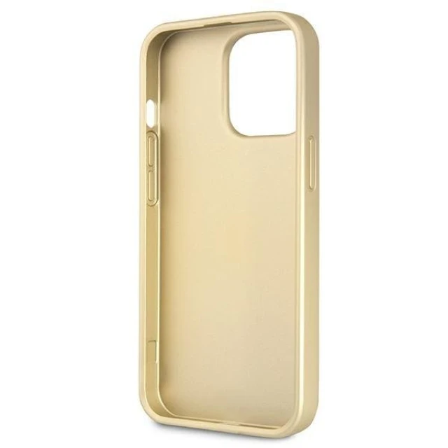 Чохол Guess 4G Collection для iPhone 13 Pro Brown with MagSafe Brown (GUHMP13LG4GB)