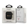 Чохол Guess Silicone Charm Collection для AirPods 2/1 Black (GUA2LSCHSK)