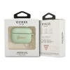 Чохол для навушників Guess Silicone Charm Heart для AirPods Pro Green (GUAPLSCHSN)