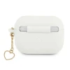 Чохол Guess Silicone Charm Collection для AirPods Pro White (GUAPLSCHSH)
