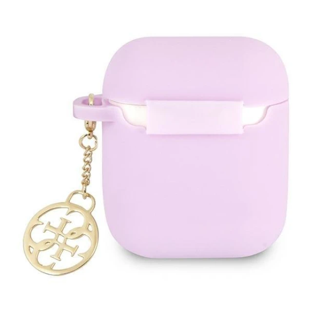 Чохол Guess Charms Collection для AirPods 2/1 Violet (GUA2LSC4EU)