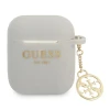 Чехол для наушников Guess Silicone Charm Collection для AirPods Grey (GUA2LSC4EG)