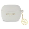 Чохол для навушників Guess Silicone Charm Collection для AirPods 3 Grey (GUA3LSC4EG)