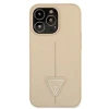 Чохол Guess Saffiano Triangle Logo для iPhone 13 Pro Beige (GUHCP13LPSATLE)