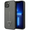 Чохол Guess SaffianoTriangle Logo для iPhone 13 Silver (GUHCP13MPSATLG)