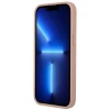 Чохол Guess Saffiano Triangle Logo для iPhone 13 Pro Pink (GUHCP13LPSATLP)