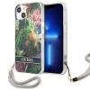 Чохол Guess Flower Strap для iPhone 13 mini Blue (GUHCP13SHFLSB)