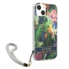 Чохол Guess Flower Strap для iPhone 13 Blue (GUHCP13MHFLSB)