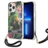 Чохол Guess Flower Strap для iPhone 13 Pro Blue (GUHCP13LHFLSB)
