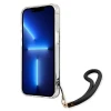Чохол Guess Flower Strap для iPhone 13 Pro Blue (GUHCP13LHFLSB)