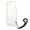 Чохол Guess Flower Strap для iPhone 13 Pro Blue (GUHCP13LHFLSB)