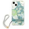 Чохол Guess Flower Strap для iPhone 13 mini Green (GUHCP13SHFLSN)