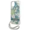 Чохол Guess Flower Strap для iPhone 13 mini Green (GUHCP13SHFLSN)