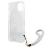 Чохол Guess Flower Strap для iPhone 13 mini Green (GUHCP13SHFLSN)