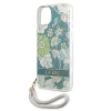 Чохол Guess Flower Strap для iPhone 13 Green (GUHCP13MHFLSN)