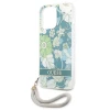 Чохол Guess Flower Strap для iPhone 13 Pro Green (GUHCP13LHFLSN)