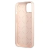 Чохол Guess Silicone Triangle для iPhone 13 mini Pink (GUHCP13SSLTGP)