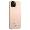 Чохол Guess Silicone Triangle для iPhone 13 Pink (GUHCP13MSLTGP)