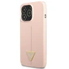 Чохол Guess Silicone Triangle для iPhone 13 Pro Pink (GUHCP13LSLTGP)