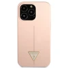 Чохол Guess Silicone Triangle для iPhone 13 Pro Pink (GUHCP13LSLTGP)