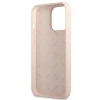 Чохол Guess Silicone Triangle для iPhone 13 Pro Pink (GUHCP13LSLTGP)