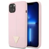Чохол Guess Silicone Triangle для iPhone 13 mini Purple (GUHCP13SSLTGU)