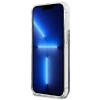Чохол Guess Flower Liquid Glitter для iPhone 13 Pro Max Blue (GUHCP13XLFLSB)