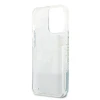 Чохол Guess Flower Liquid Glitter для iPhone 13 Pro Max Green (GUHCP13XLFLSN)