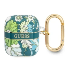 Чохол для навушників Guess Flower Strap Collection для AirPods Green (GUA2HHFLN)