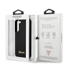 Чохол Guess Silicone Script Metal Logo для Samsung Galaxy S22 Plus Black (GUHCS22MLSLMGBK)