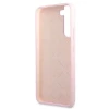 Чохол Guess Silicone Script Metal Logo для Samsung Galaxy S22 Plus Lavender (GUHCS22MLSLMGLA)