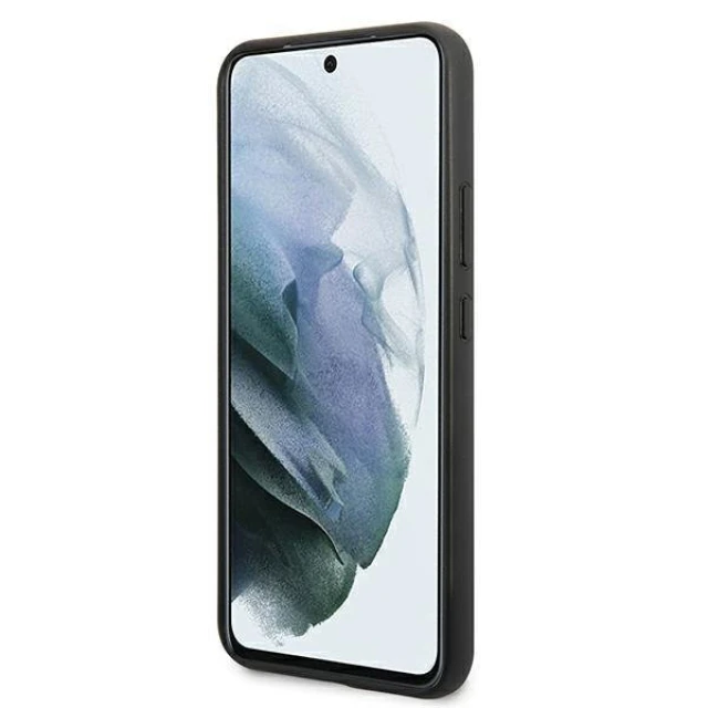 Чохол BMW для Samsung Galaxy S22 Plus S906 M Collection Triangles Black (BMHCS22MTRTBK)