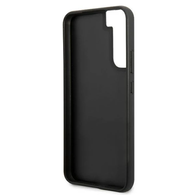 Чохол BMW для Samsung Galaxy S22 Plus S906 M Collection Triangles Black (BMHCS22MTRTBK)