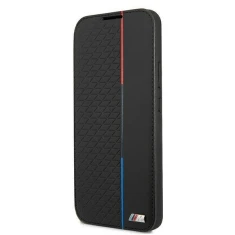 Чохол-книжка BMW для Samsung Galaxy S22 Plus S906 M Collection Triangles Black (BMBKS22MTRTBK)