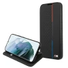 Чохол-книжка BMW для Samsung Galaxy S22 Plus S906 M Collection Triangles Black (BMBKS22MTRTBK)