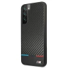 Чохол BMW для Samsung Galaxy S22 Plus S906 M Collection Triangles Black (BMHCS22MPUCARTCBK)