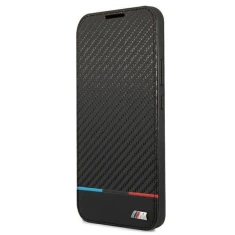 Чохол-книжка BMW для Samsung Galaxy S22 Plus S906 M Collection Triangles Black (BMBKS22MPUCARTCBK)