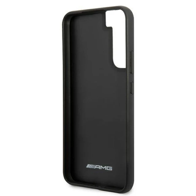 Чохол Mercedes для Samsung Galaxy S22 Plus S906 Leather Debossed Lines Black (AMHCS22MGSEBK)